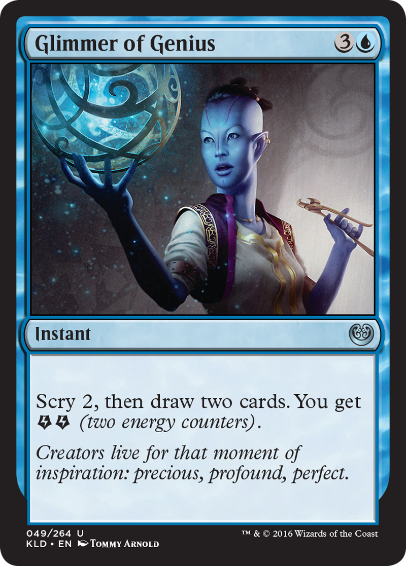 Glimmer of Genius, by Tommy Arnold